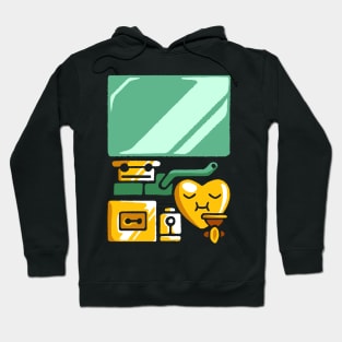 adventure time BMO insides Hoodie